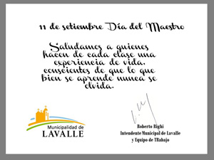 ¡Feliz día del Maestro! ¡Feliz día del Maestro!