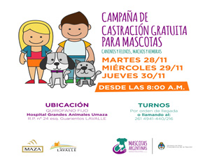 Continúa la campaña de protenencia de animales Continúa la campaña de protenencia de animales