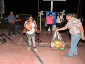 Playón Deportivo y Enrripiado en barrio Sameauta Playón Deportivo y Enrripiado en barrio Sameauta