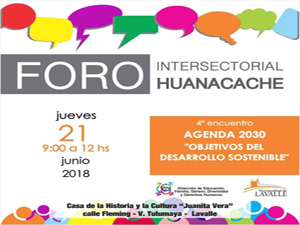 Nuevo encuentro del Foro Huanacache Nuevo encuentro del Foro Huanacache