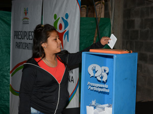 El 22 DE ABRIL ELIGIÓ PROYECTO DE PRESUPUESTO PARTICIPATIVO El 22 DE ABRIL ELIGIÓ PROYECTO DE PRESUPUESTO PARTICIPATIVO