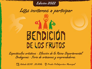 Bendición de frutos y elección de la Reina Vendimial 2022 - Lavalle Mendoza