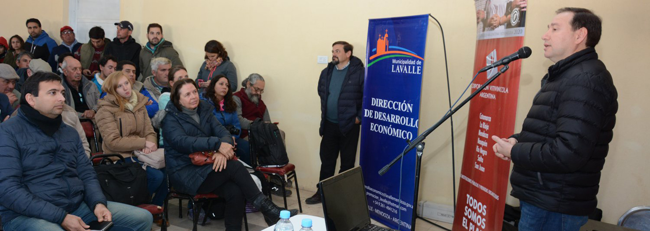 Lavalle expuso sobre vitivinicultura mecanizada