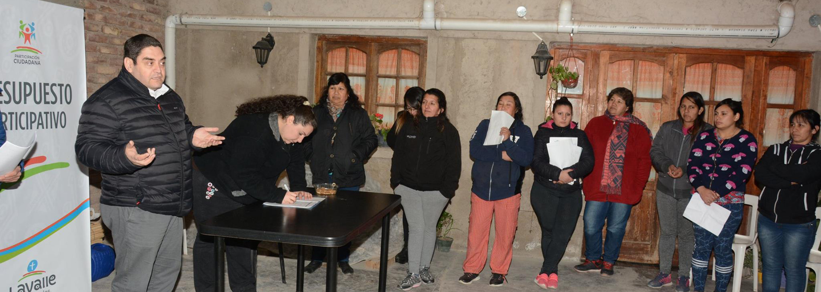 EL BARRIO 22 DE ABRIL ARMÓ PROYECTOS