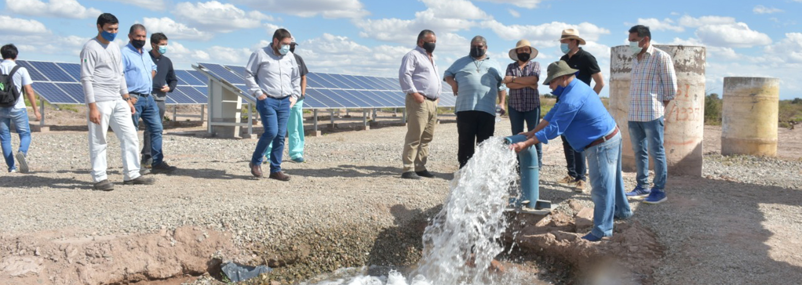 La Comunidad Huarpe recuperó un pozo de agua