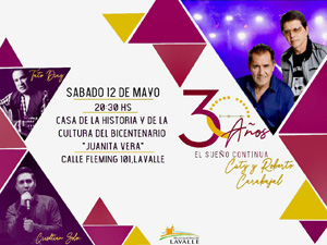 CUTI Y ROBERTO CARABAJAL SE DESPIDEN EN LAVALLE CUTI Y ROBERTO CARABAJAL SE DESPIDEN EN LAVALLE